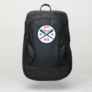 Custom year and number Baseball Port Authority® Backpack