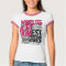 Custom Year Black, Hot Pink Worlds Best Mom Tshirt