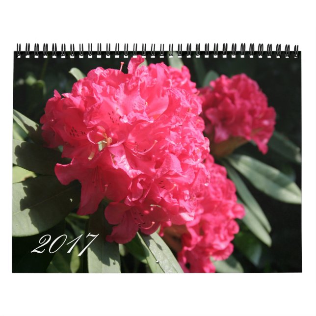 Custom Year Floral Photography Calendar (Cover)