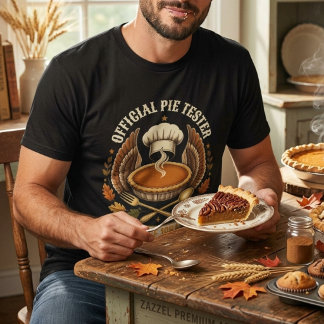Custom year foodie tester funny Thanksgiving T-Shirt