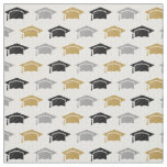 Custom Year Graduation Cap Trio Pattern Fabric