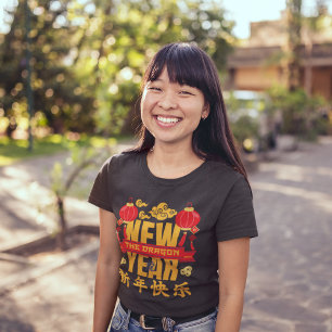 Custom Year Of The Dragon 2024 Chinese New Year T-Shirt