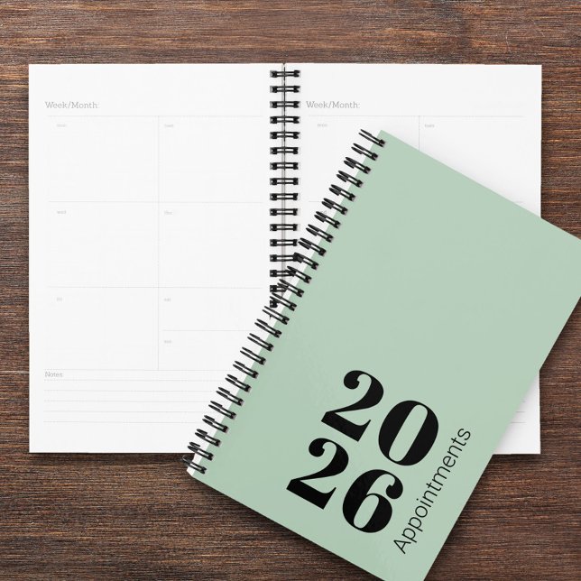 Custom Year, Text, Logo, Web URL, Appointment Planner (Creator Uploaded)