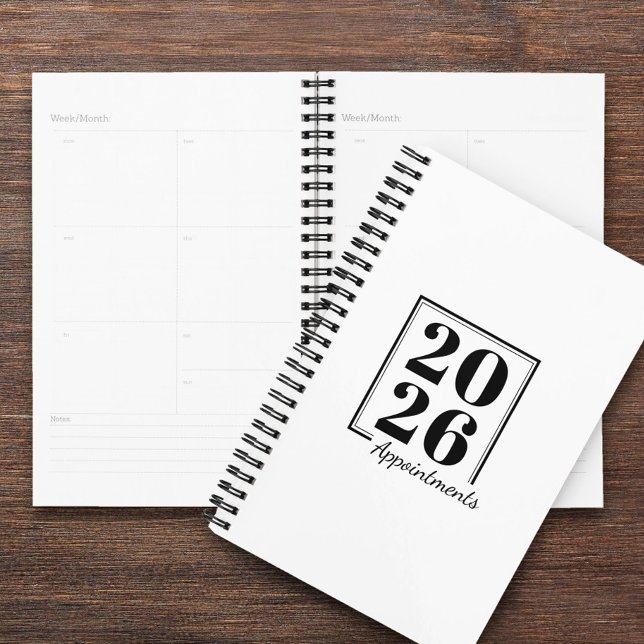 Custom Year, Text, Logo, Web URL, Appointment Planner (Creator Uploaded)