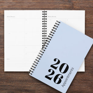 Custom Year, Text, Logo, Web URL, Appointment Planner