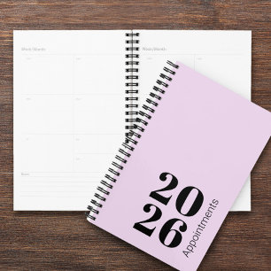 Custom Year, Text, Logo, Web URL, Appointment Planner