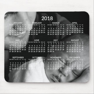 Custom Yearly Calendar 2018 Mousepads