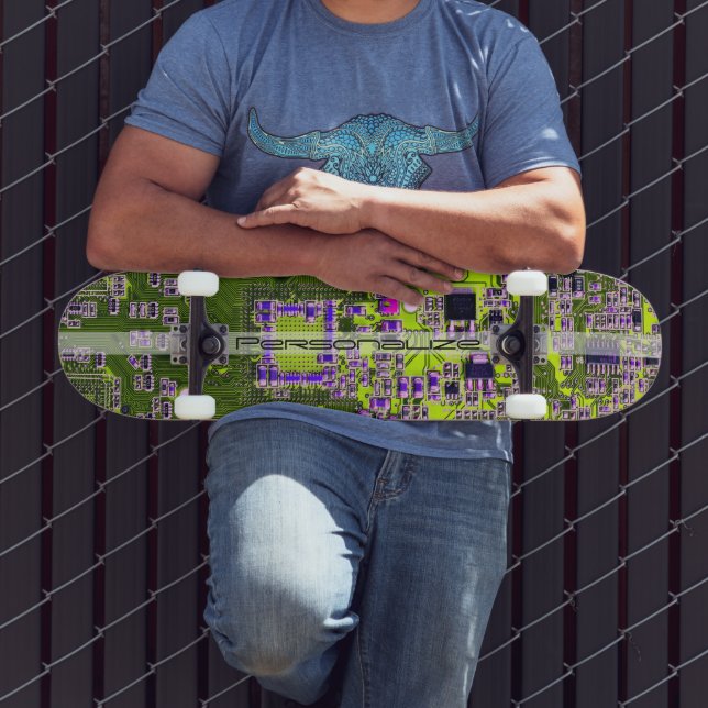 Custom Yellow PCB Circuit Board for IT Pros (Outdoor 3)