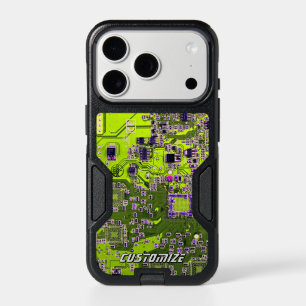 Custom Yellow PCB Circuit Board for IT Pros 2 iPhone 17 Pro Case
