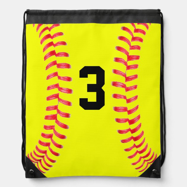 drawstring softball bag