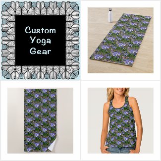 Custom Yoga Gear Nature Designs Collection