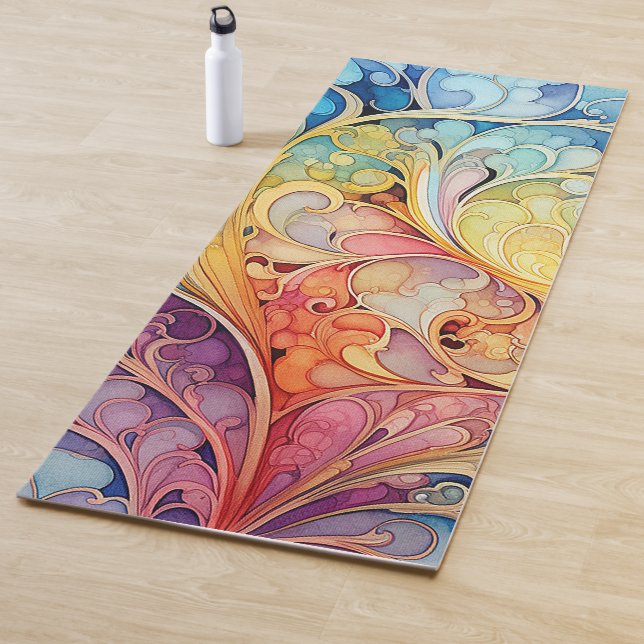 Custom Yoga Mats With Designs (In Situ)