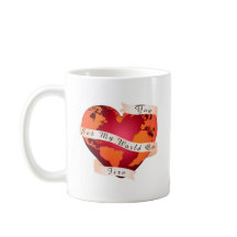 Custom YOU SET MY WORLD ON FIRE Red Earth Ribbon