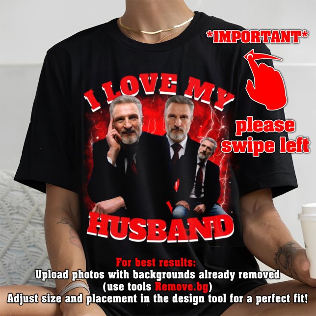 custom your bootleg for valentine's gift husband T-Shirt (Creator Uploaded)