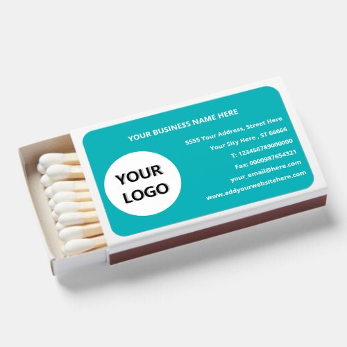 Custom Your Business Card Design Promo Matchboxes