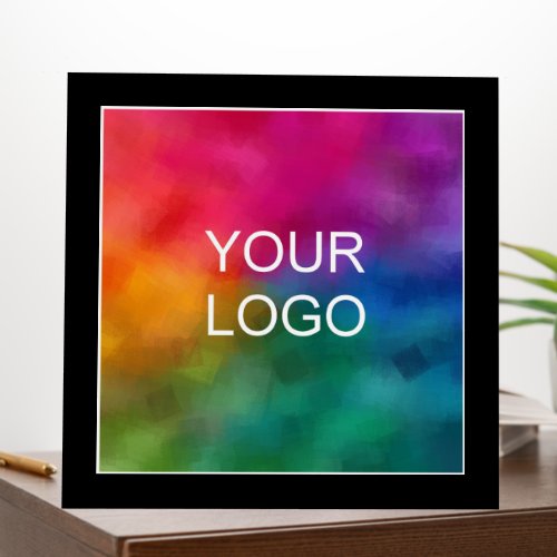 Custom Your Business Company Logo Here Template Foam Board