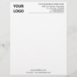 Custom Your Business Letterhead with Logo and Text<br><div class="desc">Custom Font and Colors - Your Business Letterhead with Logo - Add Your Logo - Image / Business Name - Company / Address - Contact Information / more - Resize and move or remove and add elements / image with Customization tool. Coose font / size / color ! Good Luck...</div>