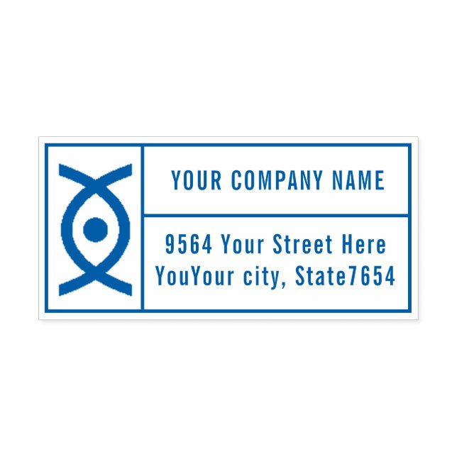 Custom Your Business Logo Company Self Ink Stamp (Design)