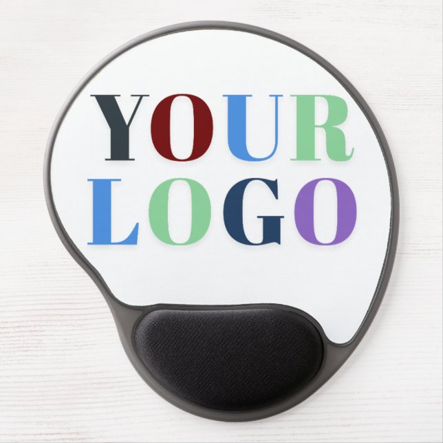 Custom YOUR Business Logo Gel Mouse Pad (Front)