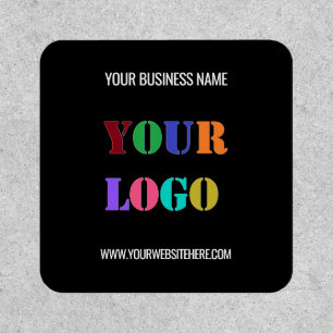 Custom Your Business Logo Name Info Branded Patch