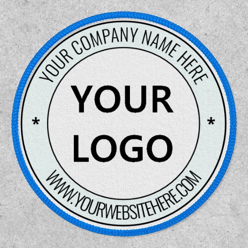 Custom Your Business Logo Name Patch