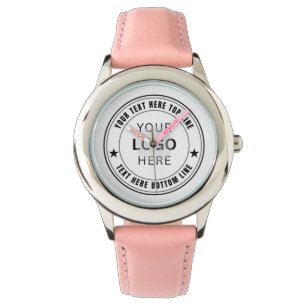 Custom Your Business Logo Name Template Watch