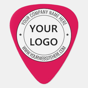 Custom Your Business Logo Name Website Guitar Pick