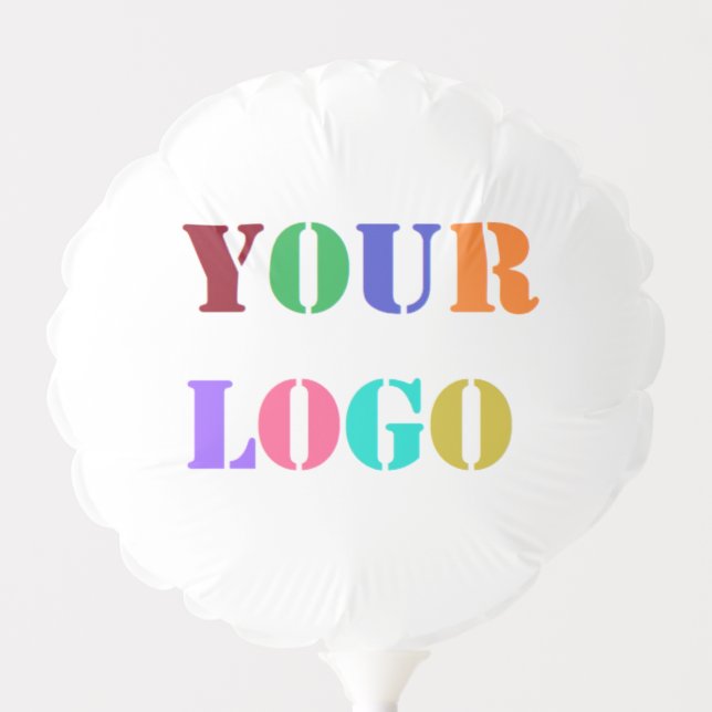 Custom Your Business Logo or Photo Balloon Gift (Front)