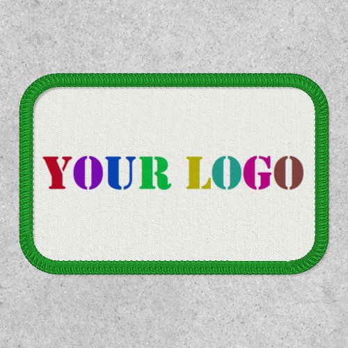 Custom Your Business Logo or QR Code Company Patch