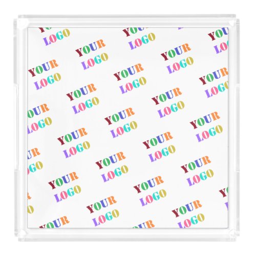 Custom Your Business Logo Promotional Acrylic Tray