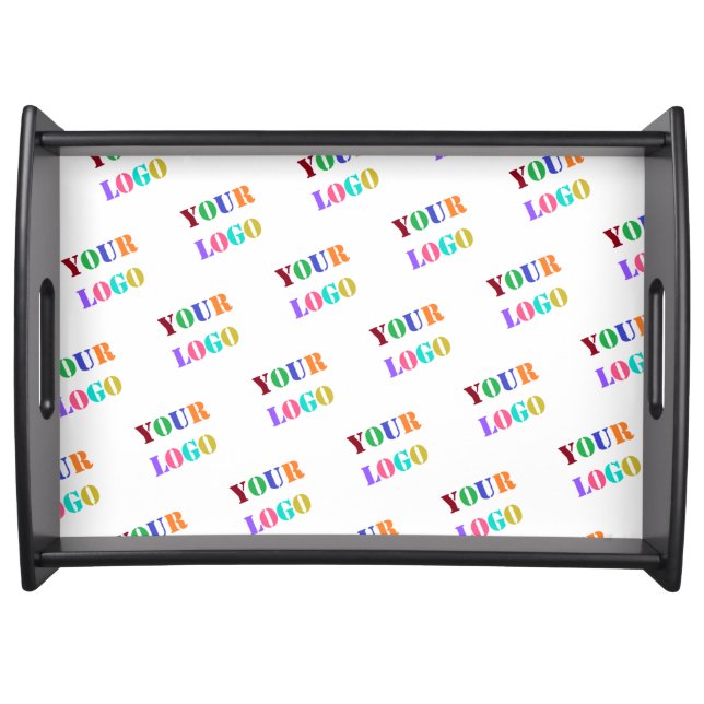 Custom Your Business Logo Promotional Serving Tray (Front)