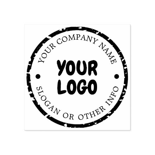 Custom Your Business Logo Rubber Stamp