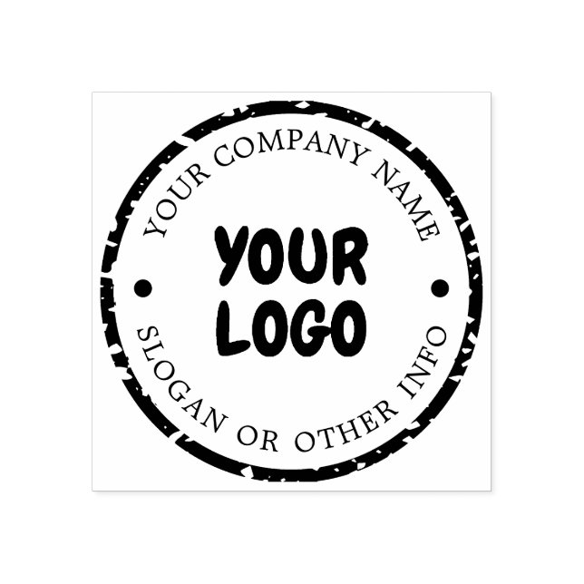 Custom Your Business Logo Rubber Stamp (Imprint)