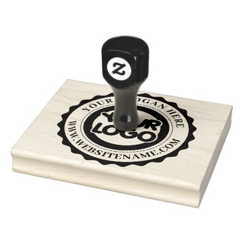 Custom Your Business Logo Rubber Stamp