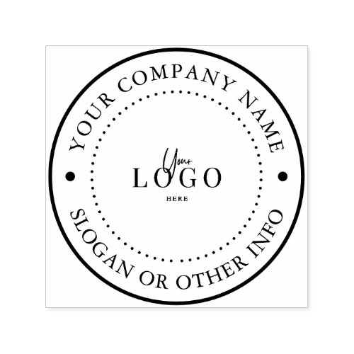Custom Your Business Logo Self_inking Stamp