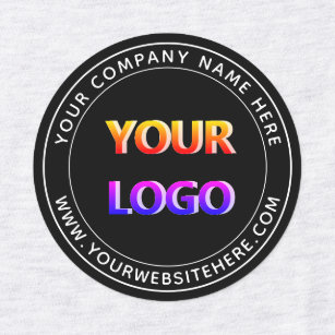 Custom Your Business Logo Stamp Labels Your Colors
