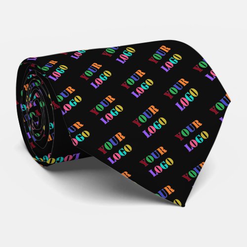 Custom Your Business Logo Tie Promotional Company