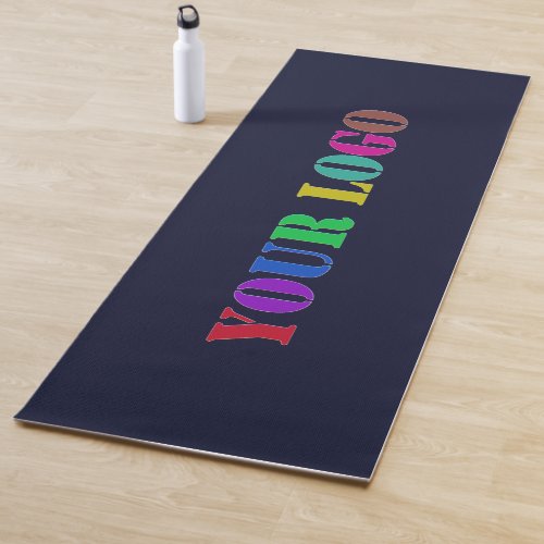 Custom Your Business Logo Yoga Mat _ Choose Color