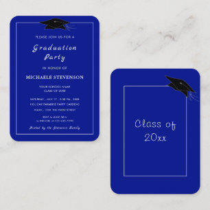 Custom Your Colors Graduation Invitation Example