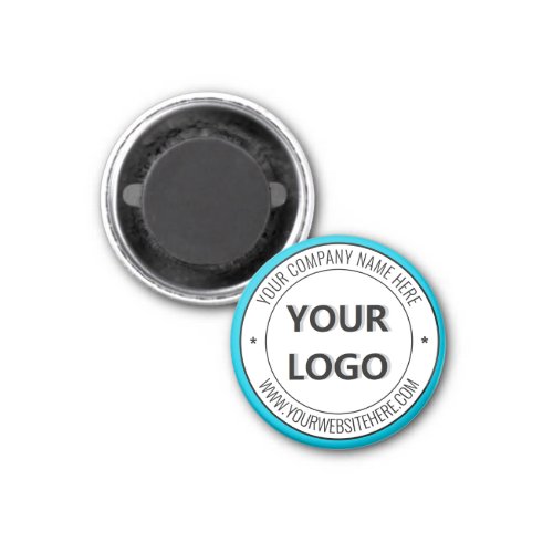 Custom Your Company Logo and Text Business Magnet