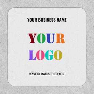 Custom Your Company Logo and Text Business Patch