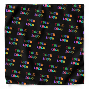 Custom Your Company Logo Bandana Choose Color