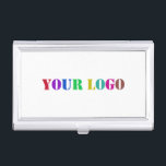 Custom Your Company Logo Business Card Case<br><div class="desc">Business Card Case with Custom Company Logo Your Business Promotional Personalized Business Card Cases Gift - Make Unique Your Own Design - Add Your Logo / Image / Text / more - Resize and move or remove and add elements / image with customization tool. Choose / add your favorite background...</div>