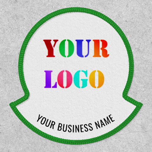 Custom Your Company Logo Business Name Patch