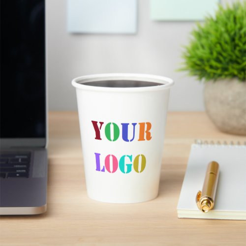 Custom Your Company Logo Business Paper Cups