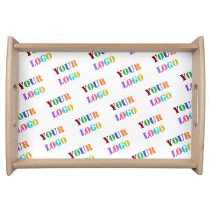 Custom Your Company Logo Business Serving Tray