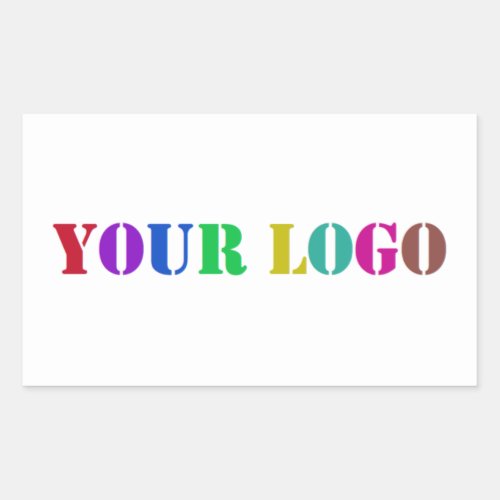 Custom Your Company Logo Business Sticker