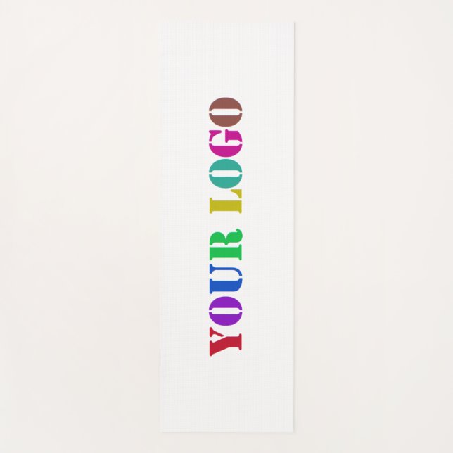Custom Your Company Logo Business Yoga Mat (Front)