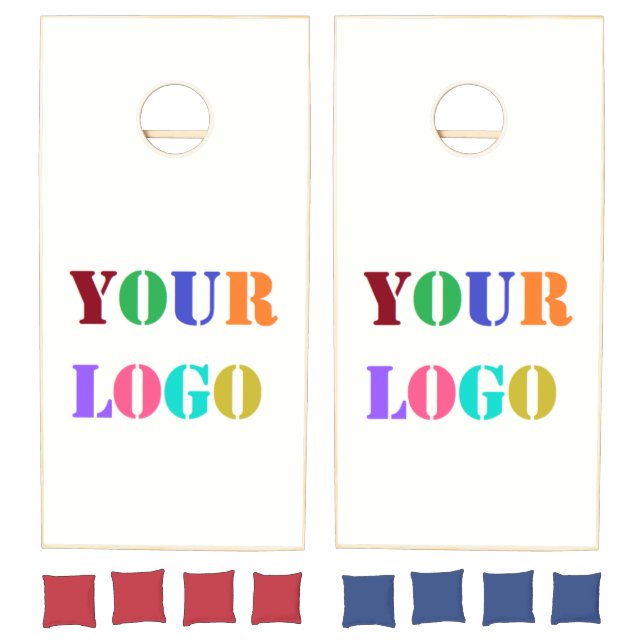 Custom Your Company Logo Cornhole Set Template (Set)