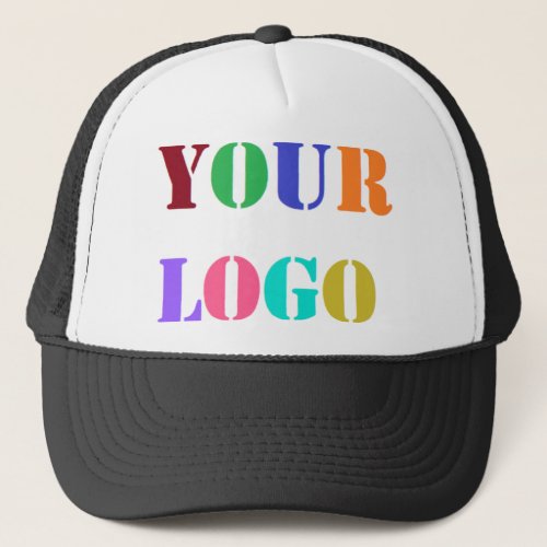Custom Your Company Logo or Photo Trucker Hat